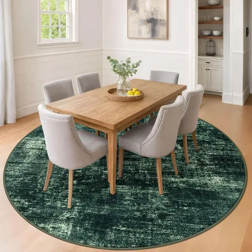 Miniatura 793 de IOHOUZE Alfombra abstracta lavable de 3 x 12 pies para pasillos, antideslizante para cocina, camino de entrada de lana sintética para interiores