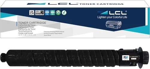 LCL Cartucho de tóner de repuesto compatible para Ricoh 842251 IMC3000 IMC3500 IM C3000 IM C3500 (1 unidad, negro)