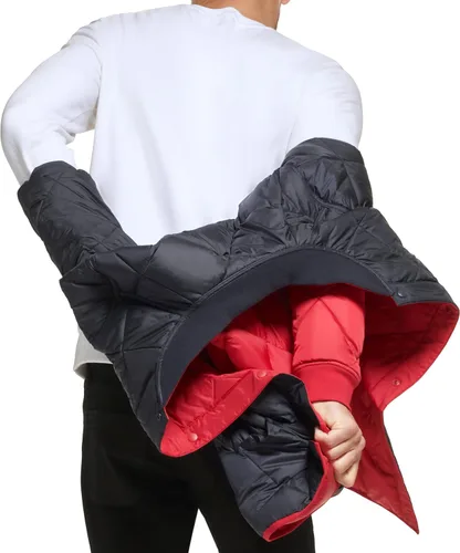 Miniatura 5 de Calvin Klein Chaqueta acolchada reversible con diamantes para hombre