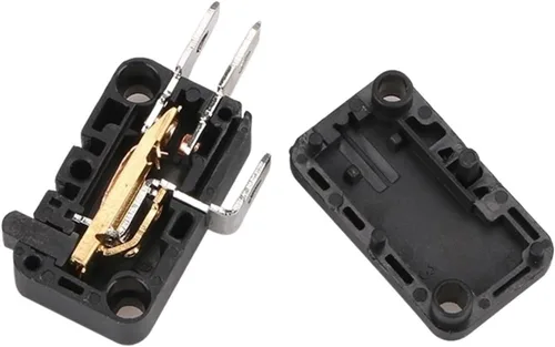 Miniatura 3 de HEXEH Interruptor de límite V-15-1C25 Negro de tamaño pequeño Mini Punto Acción/Límite/Carrera/Interruptor de viaje Cobre (10 piezas)