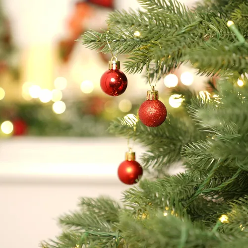 Miniatura 3 de XmasExp - Juego de 24 adornos de bola de Navidad mini irrompibles, adornos para árbol de Navidad, bolas de árbol de Navidad de 30 mm/1.18 pulgadas