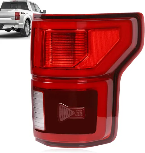 Miniatura 8 de Luz Trasera LED con Punto Ciego Compatible con Ford F150 2018 2019 2020 Lado Izquierdo del Conductor Luz Trasera Lámpara de Freno Trasero Ensamblaje