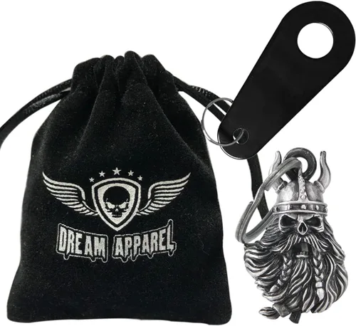 Miniatura 2 de Dream Apparel Campana de motocicleta Guardian Angel Drive Away Gremlin, campana de motociclista para hombres y mujeres, regalo de buena suerte
