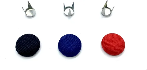 Miniatura 20 de Gorra de béisbol de 5/8 pulgadas / 0.630 in, con botones, botón superior, repuesto para fabricación, suministros de reparación color marrón H155E