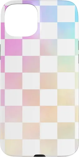 Miniatura 9 de Pastel Rainbow Checkerboard Checker Checked Pattern Case for iPhone 17
