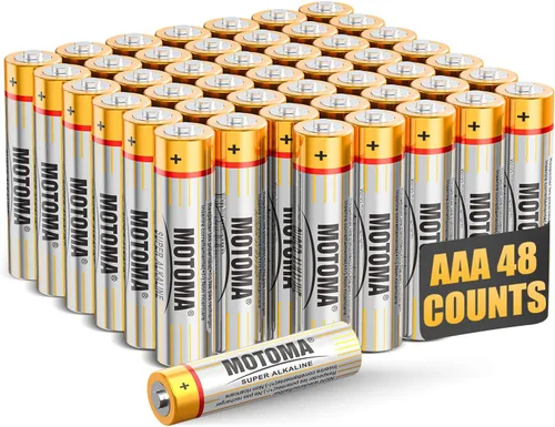 Miniatura 11 de Pilas alcalinas AAA y AA, 24 pilas dobles A y 24 triples A, baterías de energía de larga duración para dispositivos electrónicos domésticos