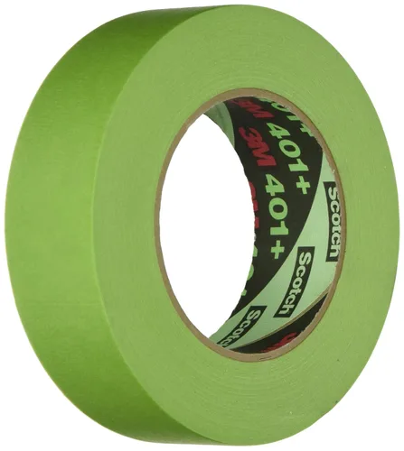Miniatura 3 de 3M 401+ Cinta de enmascarar de alto rendimiento, 2 pulgadas x 60 yardas, verde