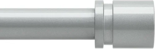 Miniatura 10 de Byondeth - Cortineros para ventanas de 16 a 88 pulgadas, longitud ajustable, 1 pulgada de diámetro, cortinero con remates de aluminio, níquel Níquel