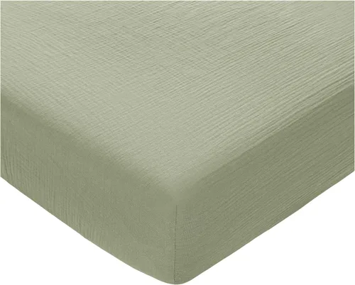 Miniatura 11 de Comfy Cubs Sábana de Moisés de Muselina - Tela 100% Algodón Suave, Transpirable y Delicada para la Piel Sensible del Bebé - Ajuste Universal