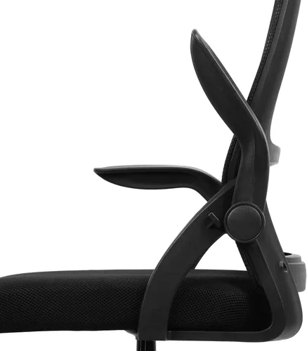 Miniatura 8 de Silla de oficina ergonómica, silla de juegos de PC, silla giratoria de malla ajustable para computadora, silla de oficina con reposacabezas