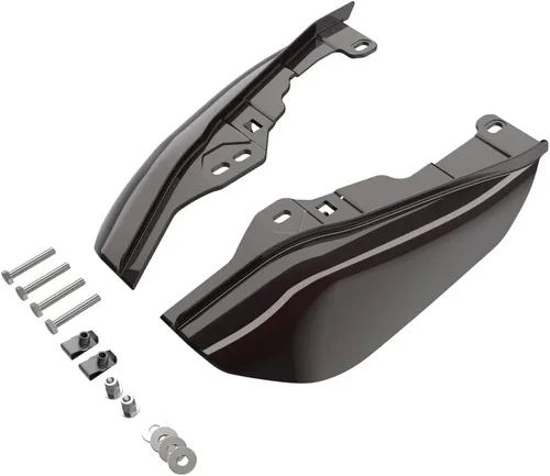 Miniatura 13 de Advanblack Deflectores de aire Road Glide Mid Frame 2024 compatibles con Harley Touring Street Glide, Road King, Electra Glide, 2009-2025