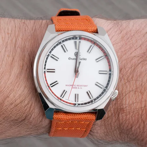 Miniatura 22 de StrapHabit Correa de reloj de liberación rápida, correa de reloj de tela de vela, dos longitudes, correa de reloj de piel de nailon, 0.748 in, 0.787