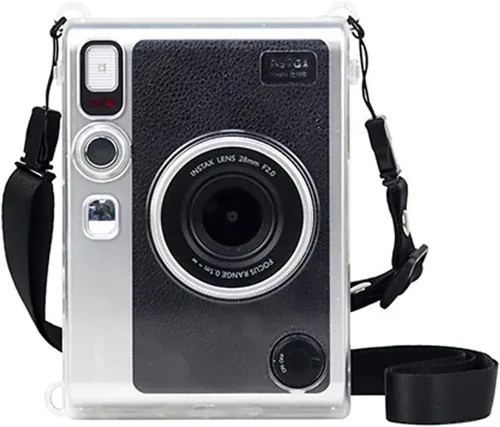 Miniatura 3 de Mini Evo - Funda transparente para cámara instantánea Fujifilm Instax Mini Evo, protector de impresora fotográfica transparente con correa