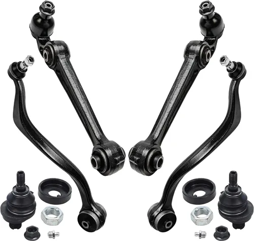 Miniatura 105 de Detroit Axle - Kit de brazos de control de extremo delantero 4WD para Ford 04-08 F-150, 06-08 Lincoln Mark LT, 4 extremos de barra de acoplamiento