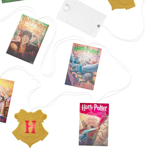Miniatura 3 de Hallmark Keepsake Guirnalda de luces navideñas de 7 pies 2025, 10 luces de Harry Potter, regalos para los fanáticos de Harry Potter