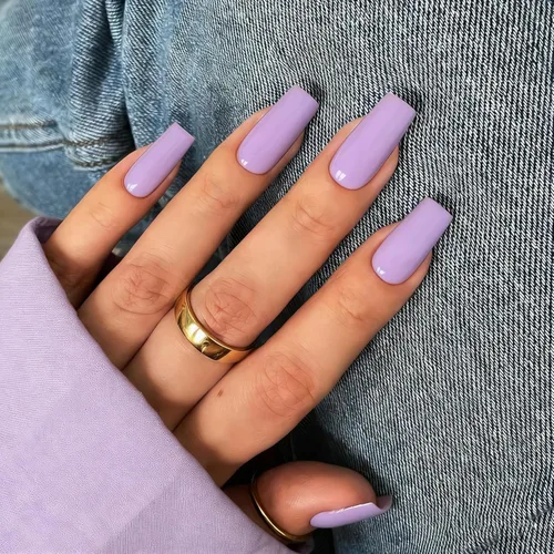 Miniatura 13 de KQueenest Uñas postizas largas a presión con diseño de ojo de gato, cuadradas, medianas, color rojo oscuro con purpurina, ataúd, uñas acrílicas a