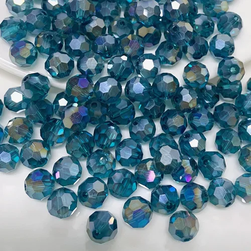 Miniatura 7 de 400 cuentas redondas de cristal de 0.157 pulgadas (0.157 in), espaciador facetado, cuentas de color AB para hacer joyas, manualidades, collares