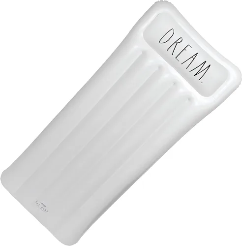 Rae Dunn x CocoNut Float - Flotador de tumbona para adultos, tamaño adulto, multiusos, inflable y silla de descanso, flotador de balsa versátil para