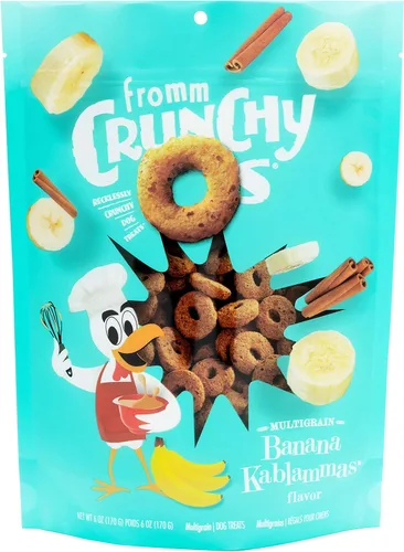 Miniatura 27 de Fromm Crunchy Os Bacon Blasters - Golosinas para perros con sabor a tocino, golosinas crujientes prémium para perros, receta de tocino, 6 onzas