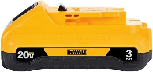 Miniatura 9 de DEWALT Paquete de batería de 20V MAX con cargador, 3 Ah, tiempo de funcionamiento extra largo (DCB230C)