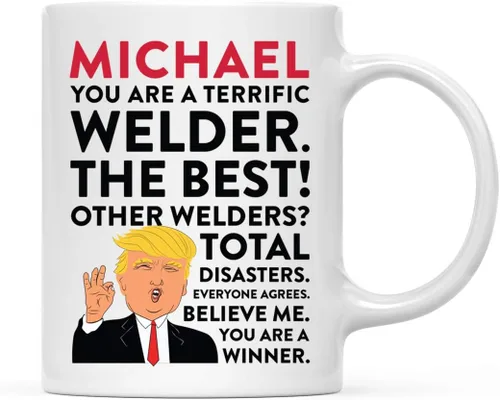 Miniatura 44 de Andaz Press Custom Trump Manual - Taza de café (11.0 fl oz), Actor, 1