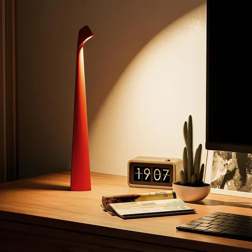 Miniatura 8 de Lámpara de mesa LED portátil de 3 niveles de brillo, batería recargable de hasta 48 horas de uso, luz nocturna para guardería de niños, lámpara