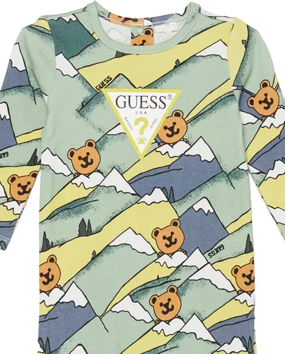 Miniatura 2 de GUESS Baby-boys - Algodón orgánico con estampado de pies