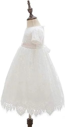 Miniatura 3 de Vestido de bautizo para niña, vestido de bendición para bautizo, vestido de bendición para niña de las flores, vestidos para ocasiones especiales