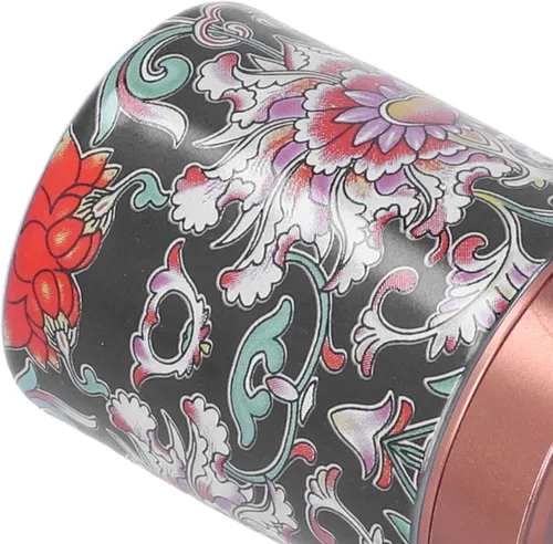 Miniatura 6 de Alvinlite Jianzhan Teacup Tenmokus Kung Fu Juego de té chino Taza de té Bote de té 2 piezas Tazón de té de cerámica con gran esmalte Artesanías Caja