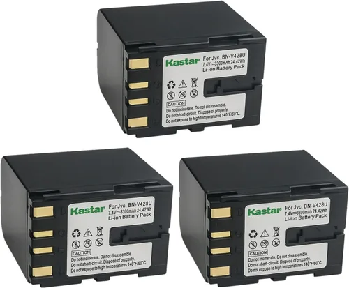 Miniatura 5 de Kastar Batería BN-V428 de repuesto para JVC GR-DVL105, GR-DVL105U, GR-DVL107, GR-DVL107U, GR-DVL108, GR-DVL109, GR-DVL120, GR-DVL140, GR-DVL145