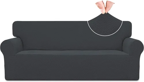 Miniatura 20 de Easy-Going - Funda de sofá de jacquard elástica, funda de sofá suave de 1 pieza, funda de sofá con espumas antideslizantes, protector de muebles