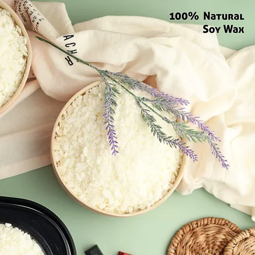 Miniatura 6 de CraftBud Cera de vela de soja para fabricación de velas, cera de soja natural para hacer velas, bolsa de 10 libras, cera para hacer velas, 10