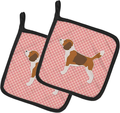 Miniatura 352 de Caroline's Treasures BB3567PTHD - Juego de soportes para ollas de cocina resistentes al calor, almohadillas calientes para cocinar, hornear, Copo