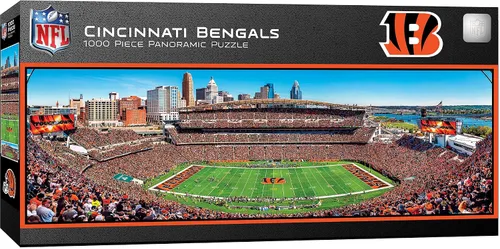 Miniatura 20 de Obras maestras NFL Estadio rompecabezas panorámica, 1000-Piece
