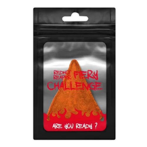Miniatura 6 de Red Hot Reaper – 1x Chip Challenge Más Caliente Snack Carolina Reaper & Trinidad Scorpion - Super Spicy Hot Chip