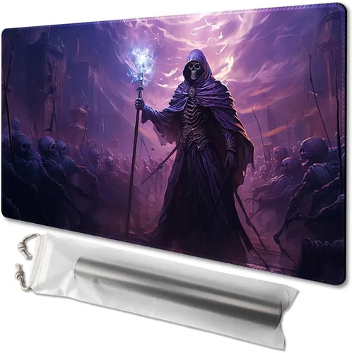 MTG - Tapete de juego de 24 x 14 pulgadas, bolsas de almacenamiento antideslizantes, ideal para entusiastas de los juegos de cartas, alfombrilla de