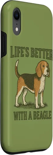 Miniatura 3 de Life's Better with a Beagle Case for iPhone XR