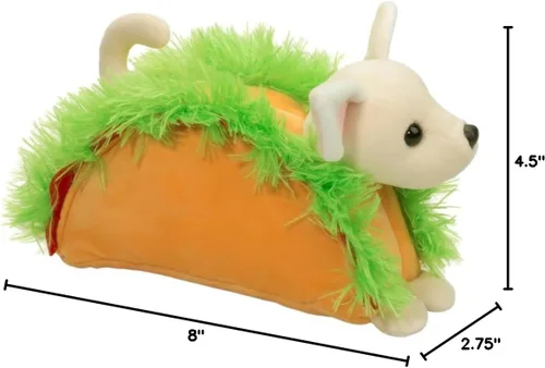 Miniatura 7 de Douglas Animal de Peluche de Taco Chihuahua Macarrón