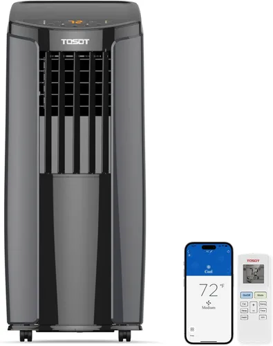 Miniatura 6 de TOSOT Aire acondicionado portátil de 9,700 BTU (5,000 BTU SACC), control inteligente WiFi, unidad de aire acondicionado con deshumidificador
