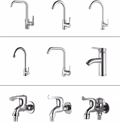 Miniatura 7 de Paquete de 3 filtros de montaje de grifo, filtro de purificación de agua de carbono para el hogar, cocina, baño, filtros de montaje de grifo