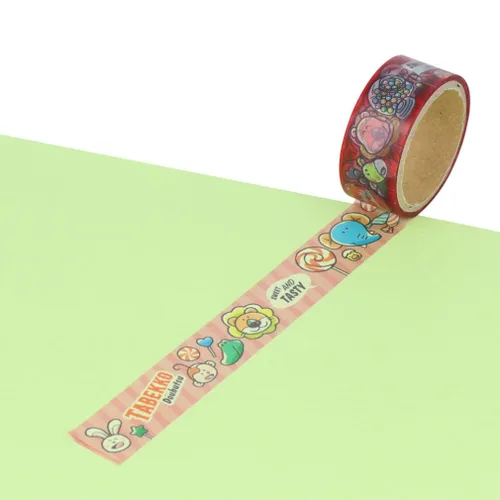 Miniatura 3 de Sunstar Stationery S8589275 - Cinta adhesiva de animales de basura, transparente, Gimbis, patrón C
