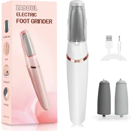 Miniatura 7 de Removedor eléctrico de callos de pies, removedor de callos para pies, herramientas de pedicura portátiles recargables, molinillo de pies
