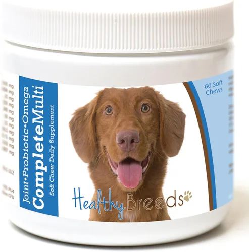 Miniatura 107 de Healthy Breeds Pug todo en uno multivitamínico suave masticable 60