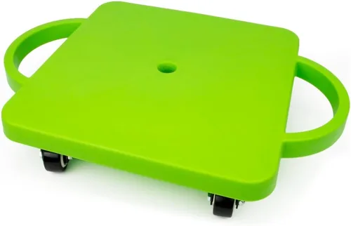 Tabla deslizante de 11.5 pulgadas con ruedas antideslizantes y asas de seguridad K-Roo Sports Verde
