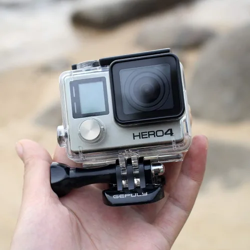 Miniatura 8 de GEPULY Funda impermeable para cámara GoPro Hero 4/3+/3 Black Siver fotografía subacuática – Resistente al agua hasta 131 pies (131.2 ft)
