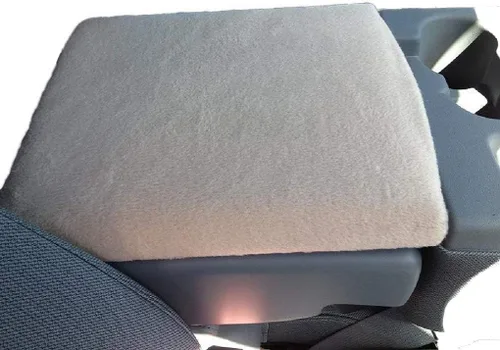 Miniatura 7 de Car Console Covers Plus Fabricados en EE. UU. Diseñados para Ford F150 F250 con asientos de salto 40/20/40 Modelos 2014-2025 Funda de forro polar