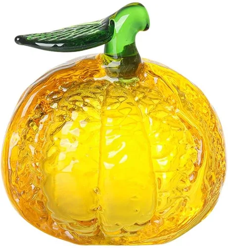 Miniatura 6 de JOONOR Adorno decorativo de estatua de uva de cristal morado, figura de cristal de fruta artificial, pisapapeles de mesa, adorno de cristal