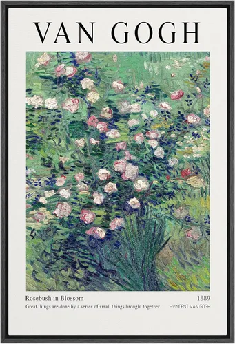 Miniatura 23 de SIGNLEADER Lienzo enmarcado para pared, lienzo de caballo blanco y negro, arte de pared para oficina en casa, 16 x 24 pulgadas, negro