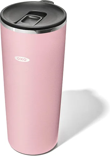 Miniatura 10 de OXO Strive - Vaso aislado de 24 onzas con tapa deslizante, cobalto oscuro