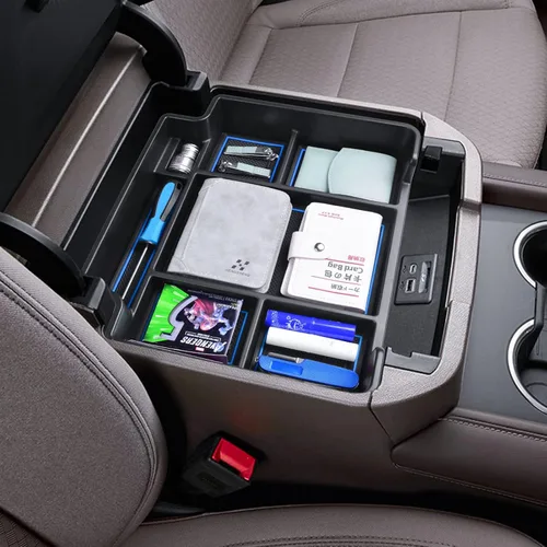 Miniatura 4 de EDBETOS Bandeja Organizadora de Consola Central para Accesorios Chevy Tahoe/Suburban 2021-2025 y GMC Yukon 21-2024, Compatible con Consola Estándar